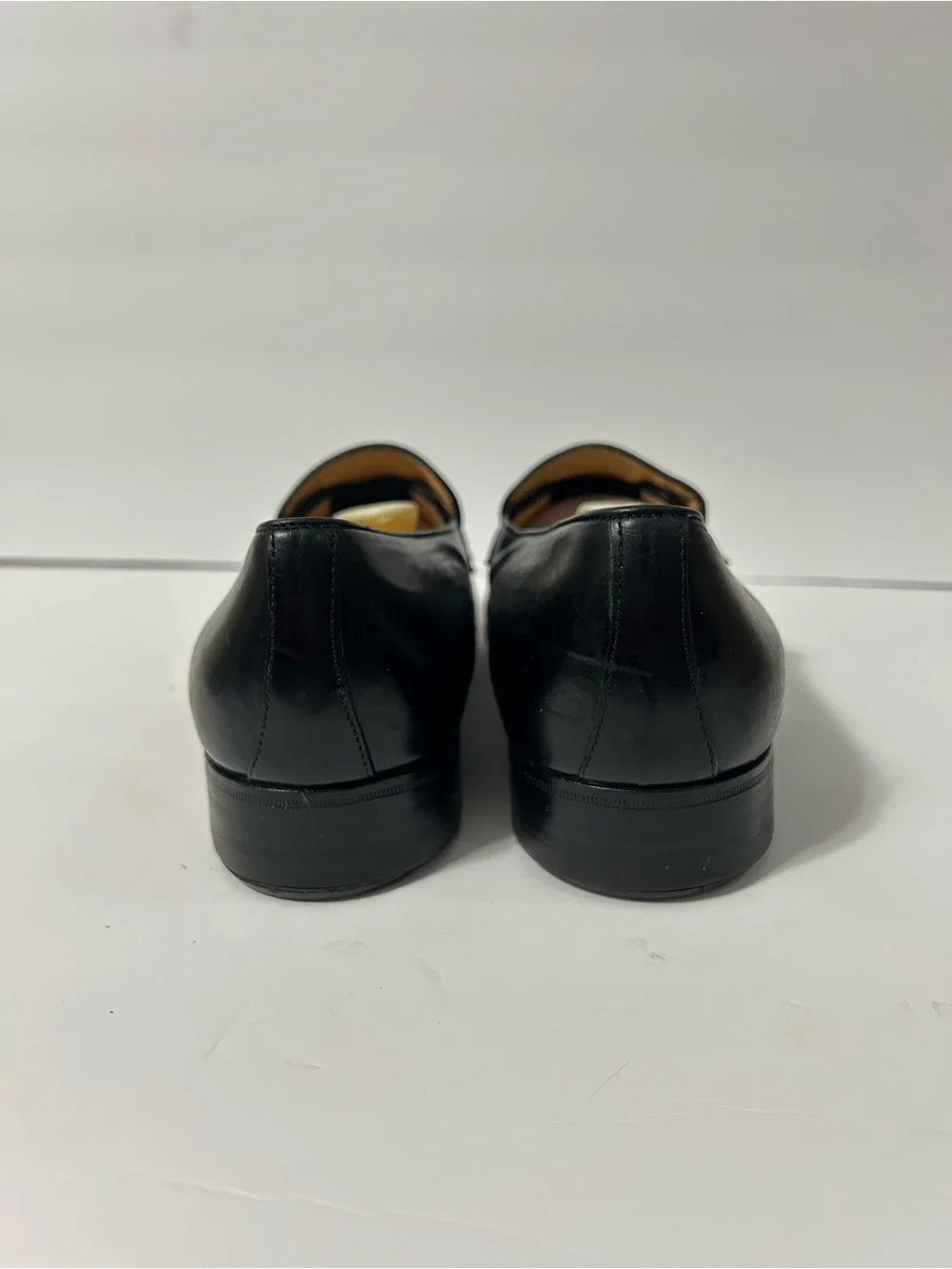 Vintage Salvatore Ferragamo  leather loafers featuring Twisted Strap Men’s 7 E